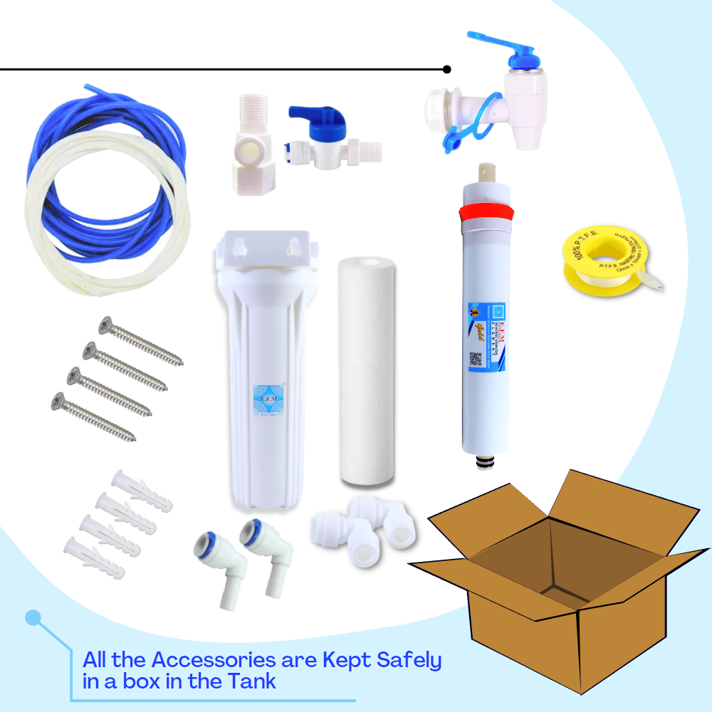 E.F.M Pearl 12 L RO+UV+UF+TDS+Alkaline+Copper+Zinc Water Purifier